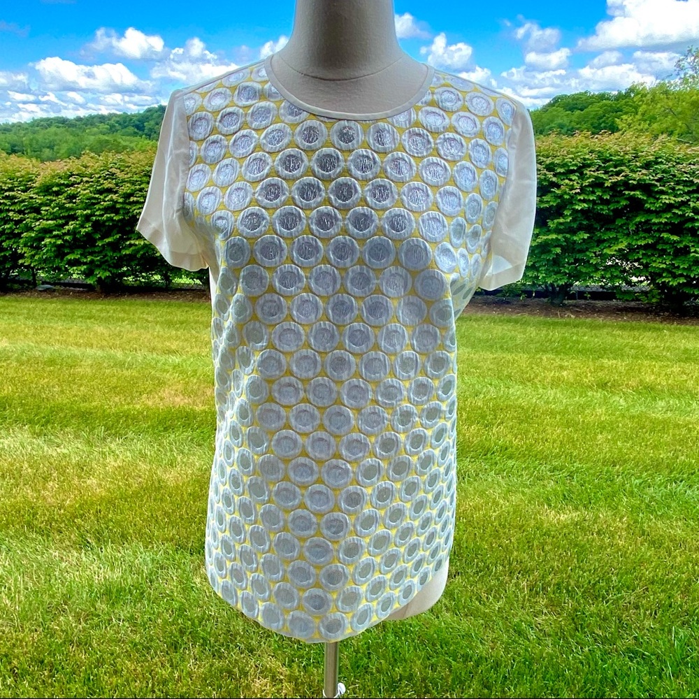 RAOUL 100% Silk Top Blouse